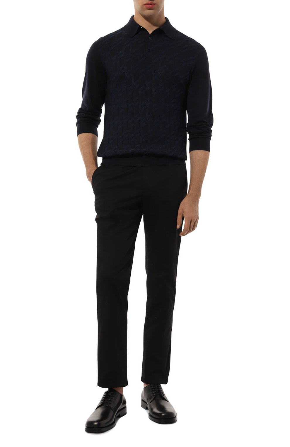 Кожаные дерби DRIES VAN NOTEN, арт. MS242-1333/108, фото 2