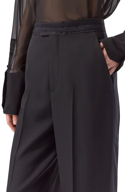 Шерстяные брюки ARMARIUM черного цвета по цене 131500 руб., арт. ARMFWP039/W001, фото 5 Шерстяные брюки ARMARIUM, арт. ARMFWP039/W001, фото 5