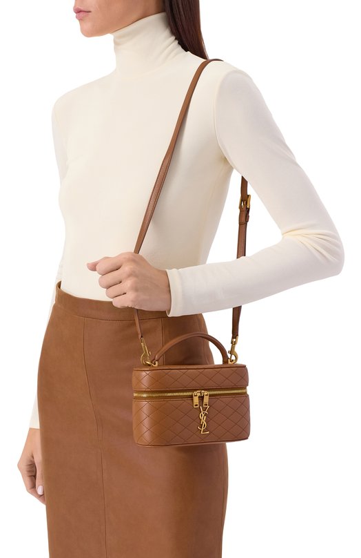 Сумка Gaby Saint Laurent 766731/1EL07 Коричневый  766731/1EL07 Фото 2