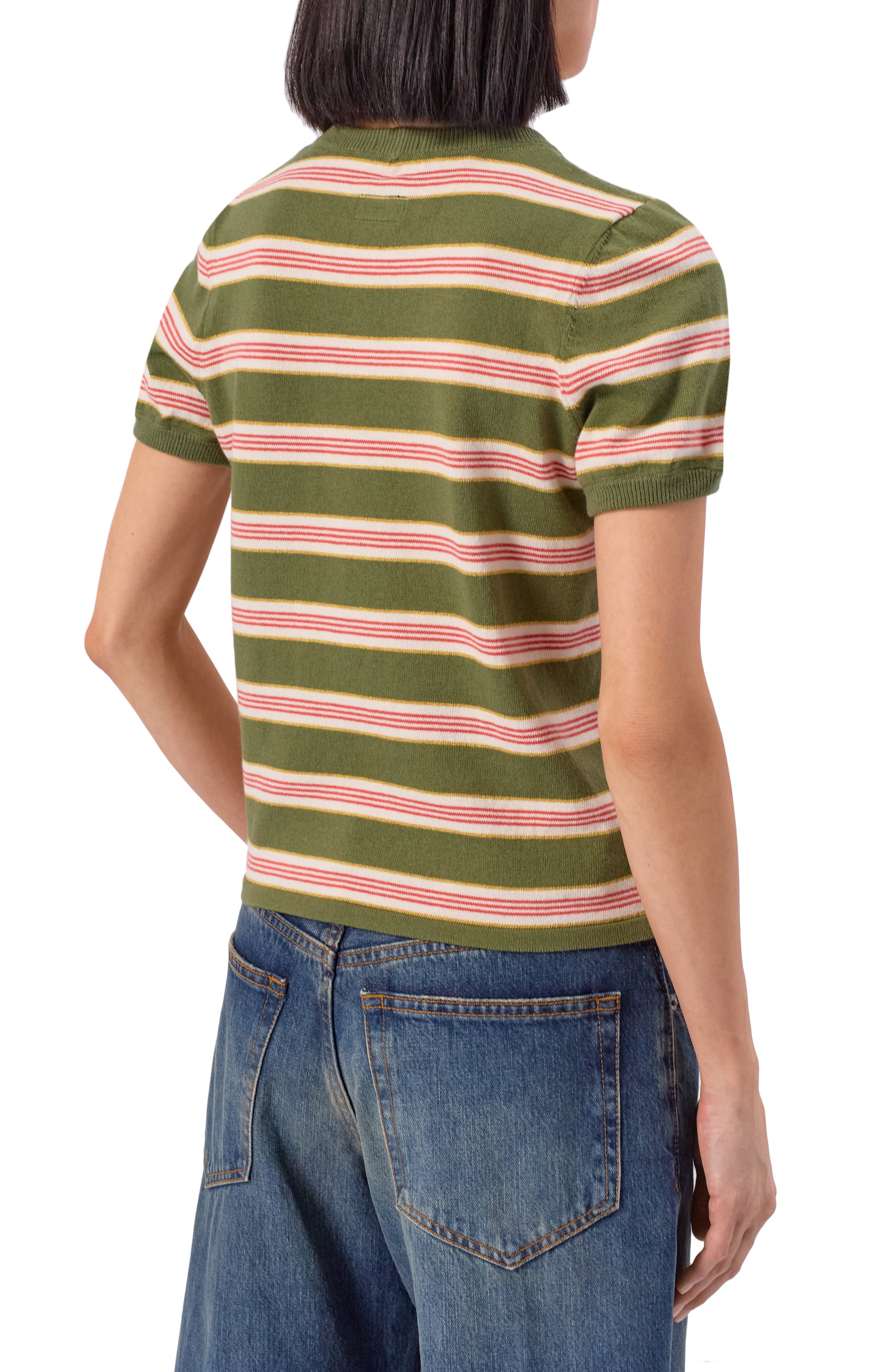 Хлопковый пуловер MOTHER, арт. 81976-1840/THE ITTY BITTY SC00P, фото 4