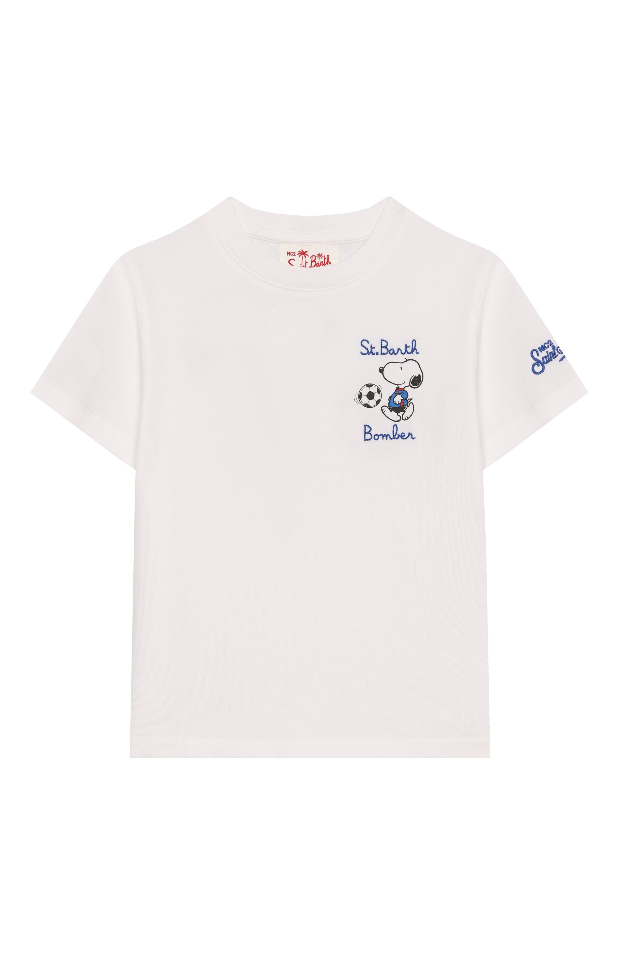 Хлопковая футболка MC2 SAINT BARTH, арт. STBK TSHIRT B0Y/TSH0001/02193F, фото 1