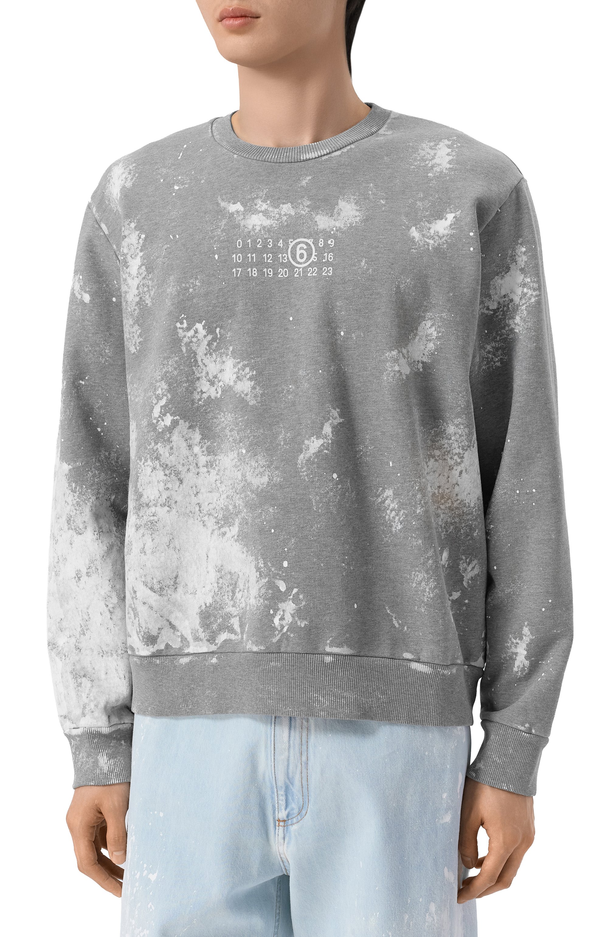 Хлопковый свитшот MM6, арт. SH2GU0033/S25337, фото 3