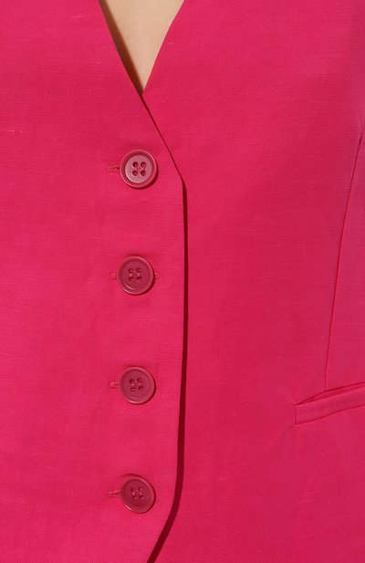 Жилет из вискозы и льна P.A.R.O.S.H., арт. RAISA23-D410028, фото 5