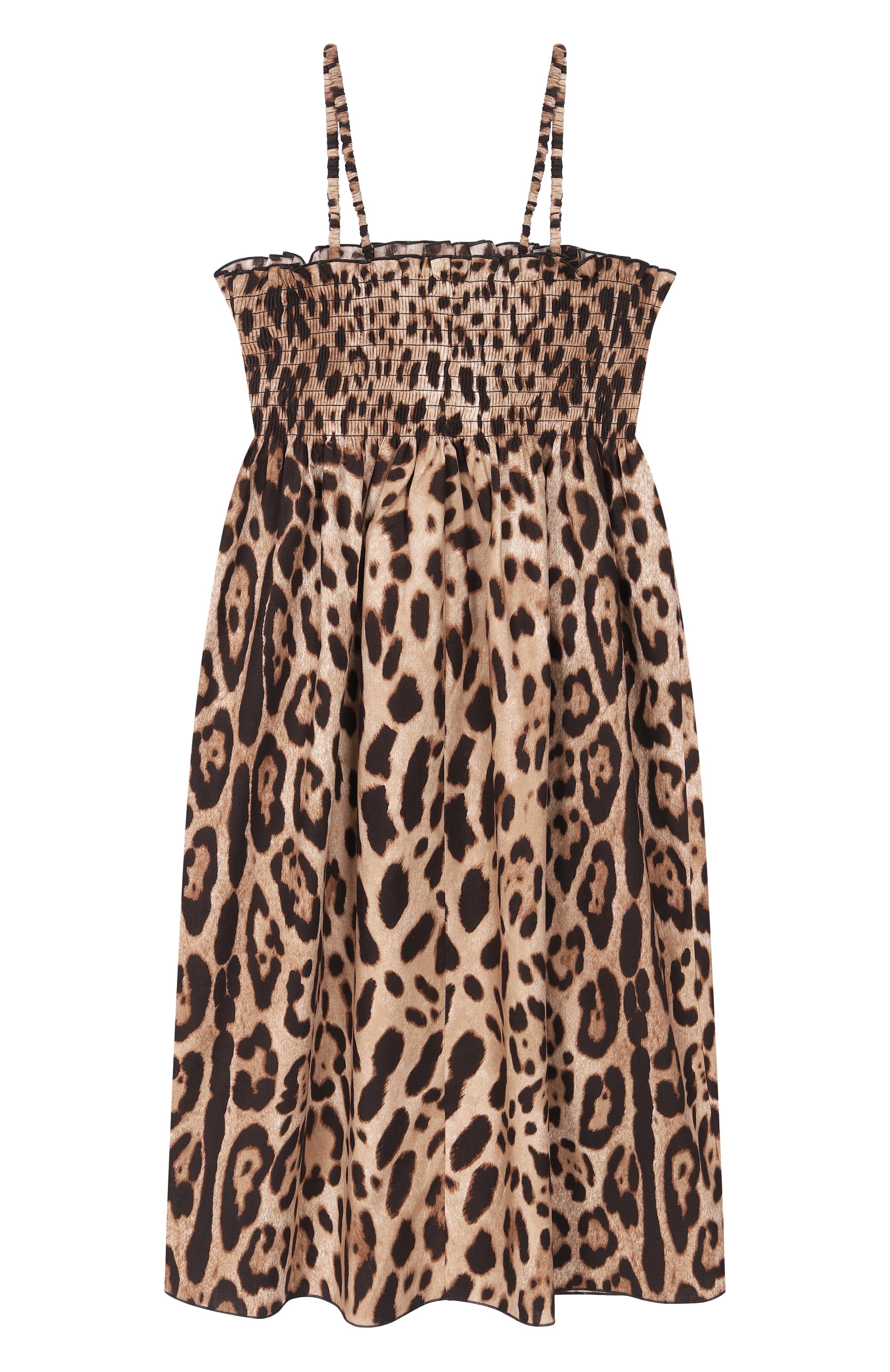 Хлопковый сарафан DOLCE & GABBANA, арт. L53DM9/HS5E3_001, фото 2