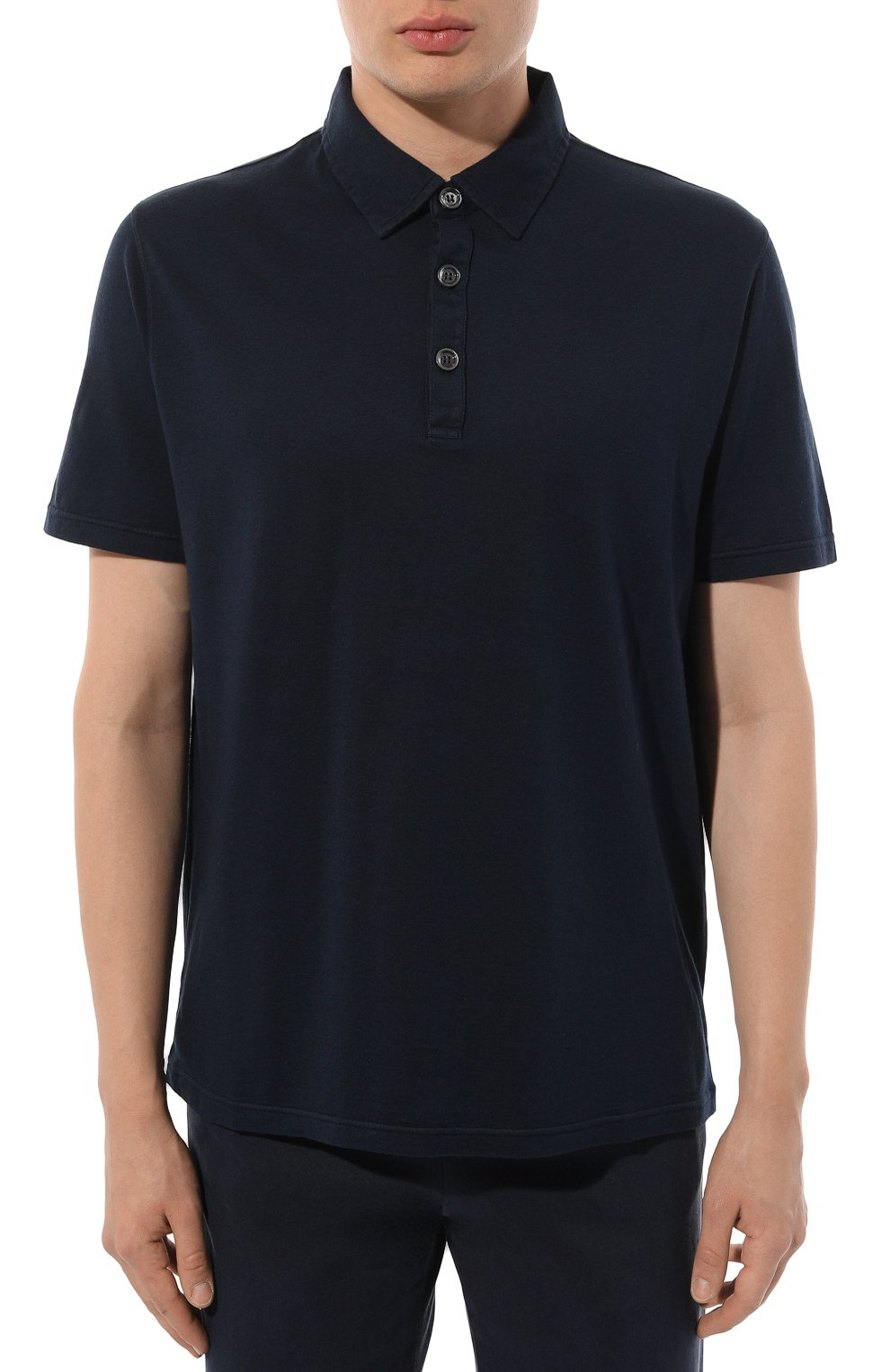 Поло из хлопка и кашемира KITON, арт. UMK0312, фото 3