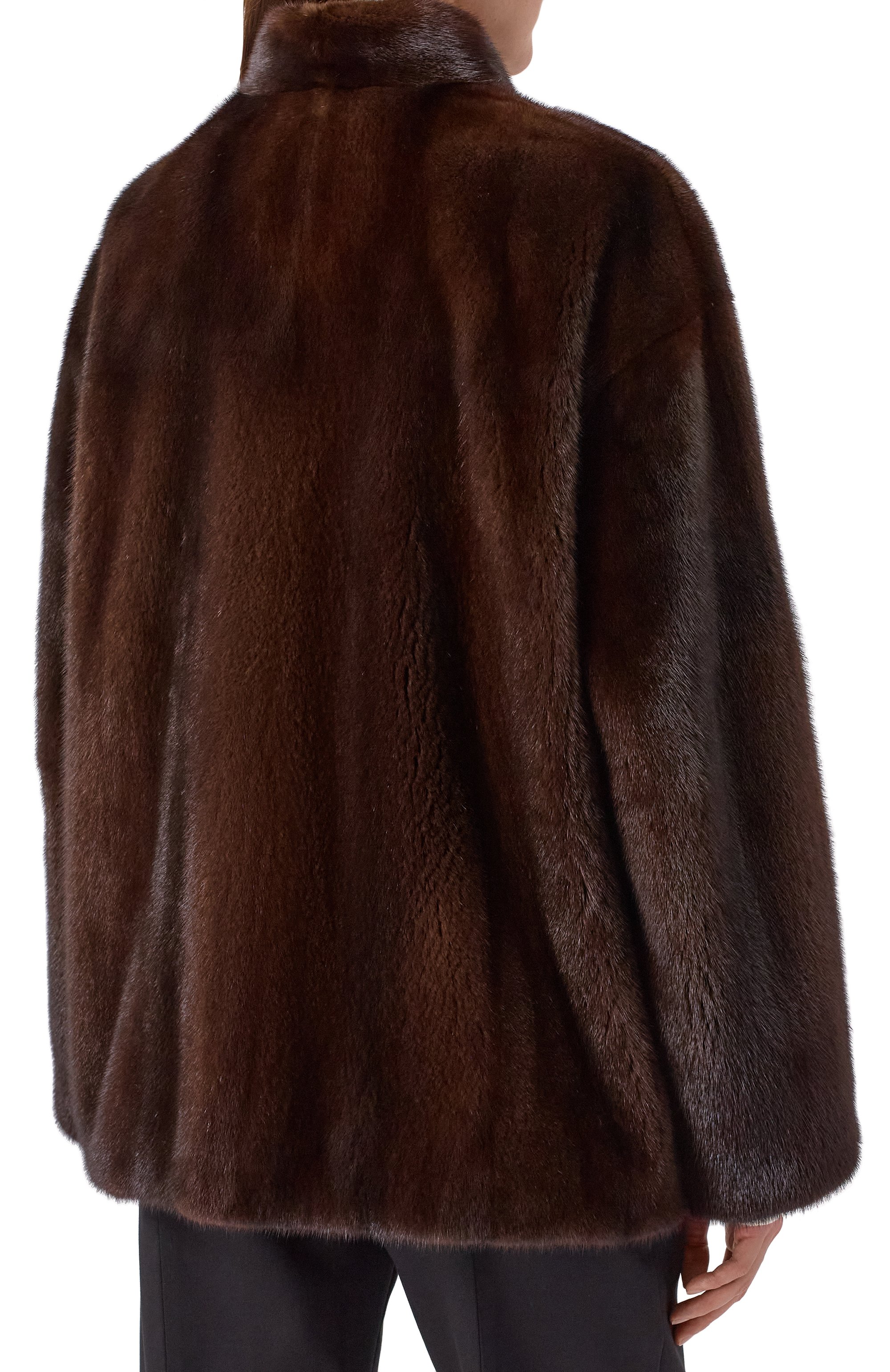 Шуба из норки VICTORIA KUSENKOVA, арт. 760200004681, фото 4