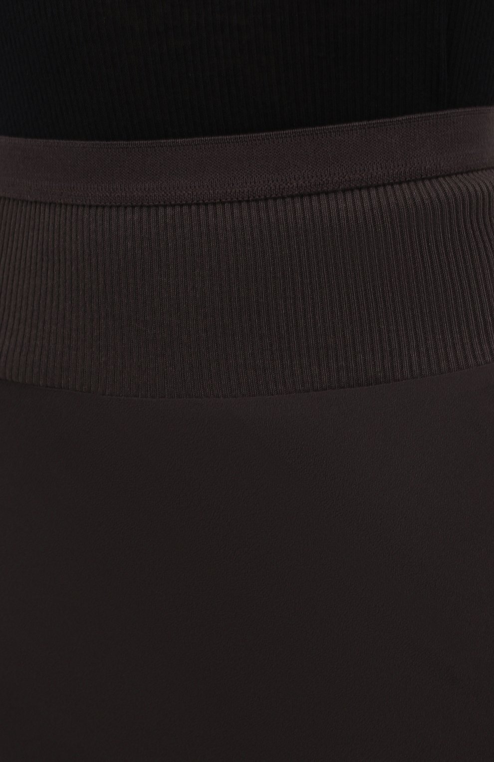 Юбка RICK OWENS серого цвета по цене 55450 руб., арт. RP20F2334/CC, фото 6 Юбка RICK OWENS, арт. RP20F2334/CC, фото 6