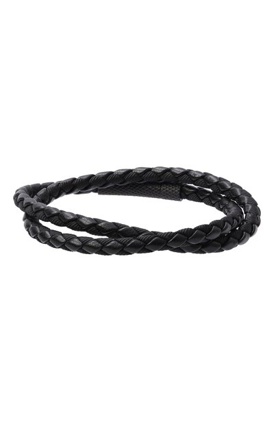 Мужской браслет TATEOSSIAN, арт. RT-BR-IPB-POP0001-BLACK-41.5L