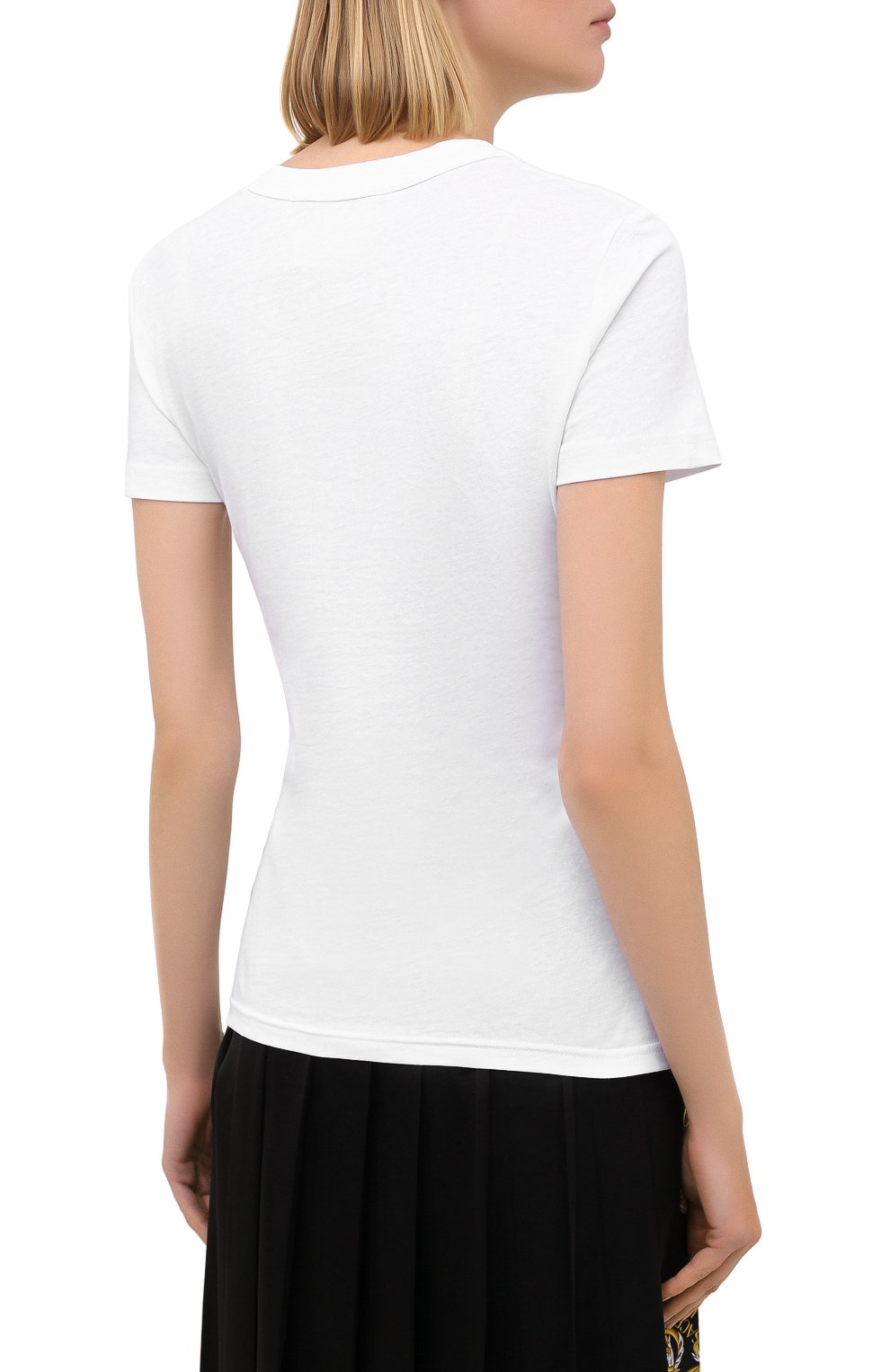 Хлопковая футболка VERSACE JEANS COUTURE, арт. B2HZA7TC-ZDP608 SLIM 47 F0IL/30319, фото 4