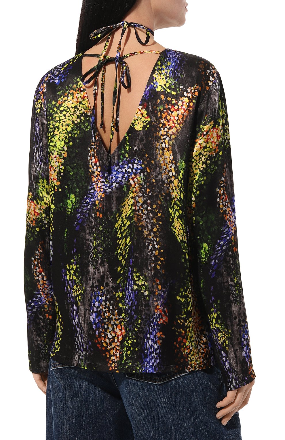 Топ из вискозы SEVEN LAB разноцветного цвета по цене 18900 руб., арт. SBV.08.970.401, фото 4 Топ из вискозы SEVEN LAB, арт. SBV.08.970.401, фото 4