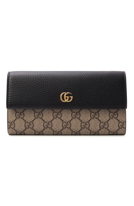 Женский кожаный кошелек на цепочке petite marmont GUCCI, арт. 546585/17WAG