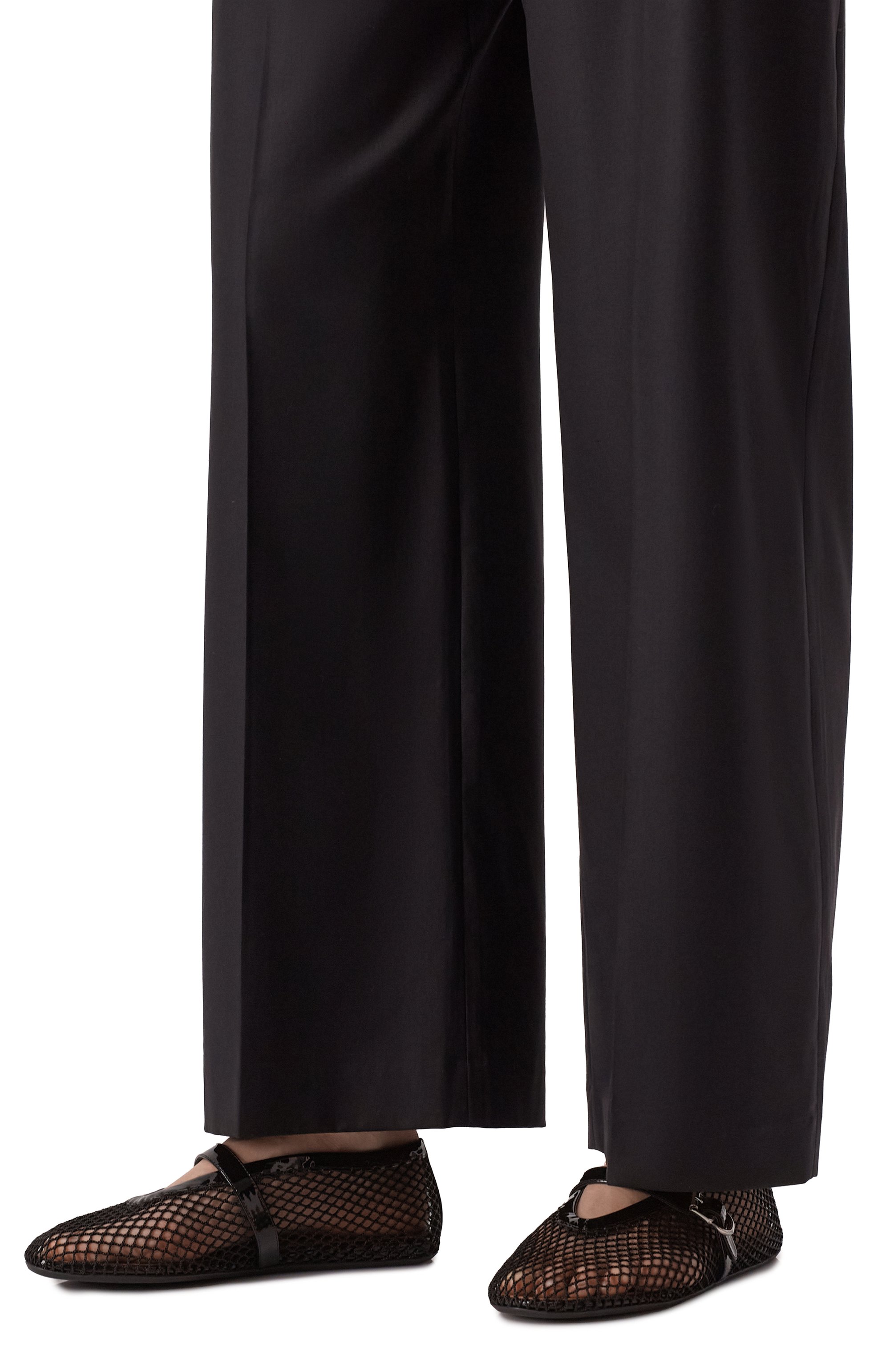 Текстильные балетки ALAIA, арт. AA3A029TK007, фото 3