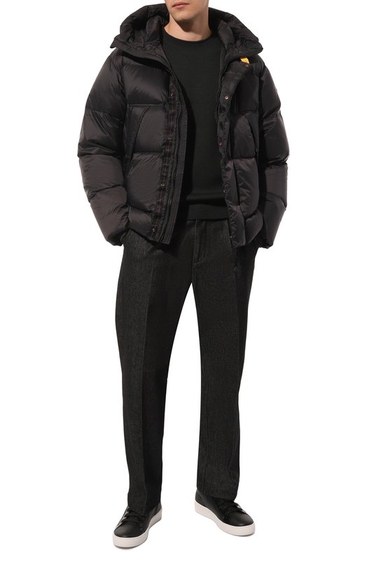 Шерстяной джемпер Parajumpers PMKNRK01 Зелёный  PMKNRK01 Фото 2