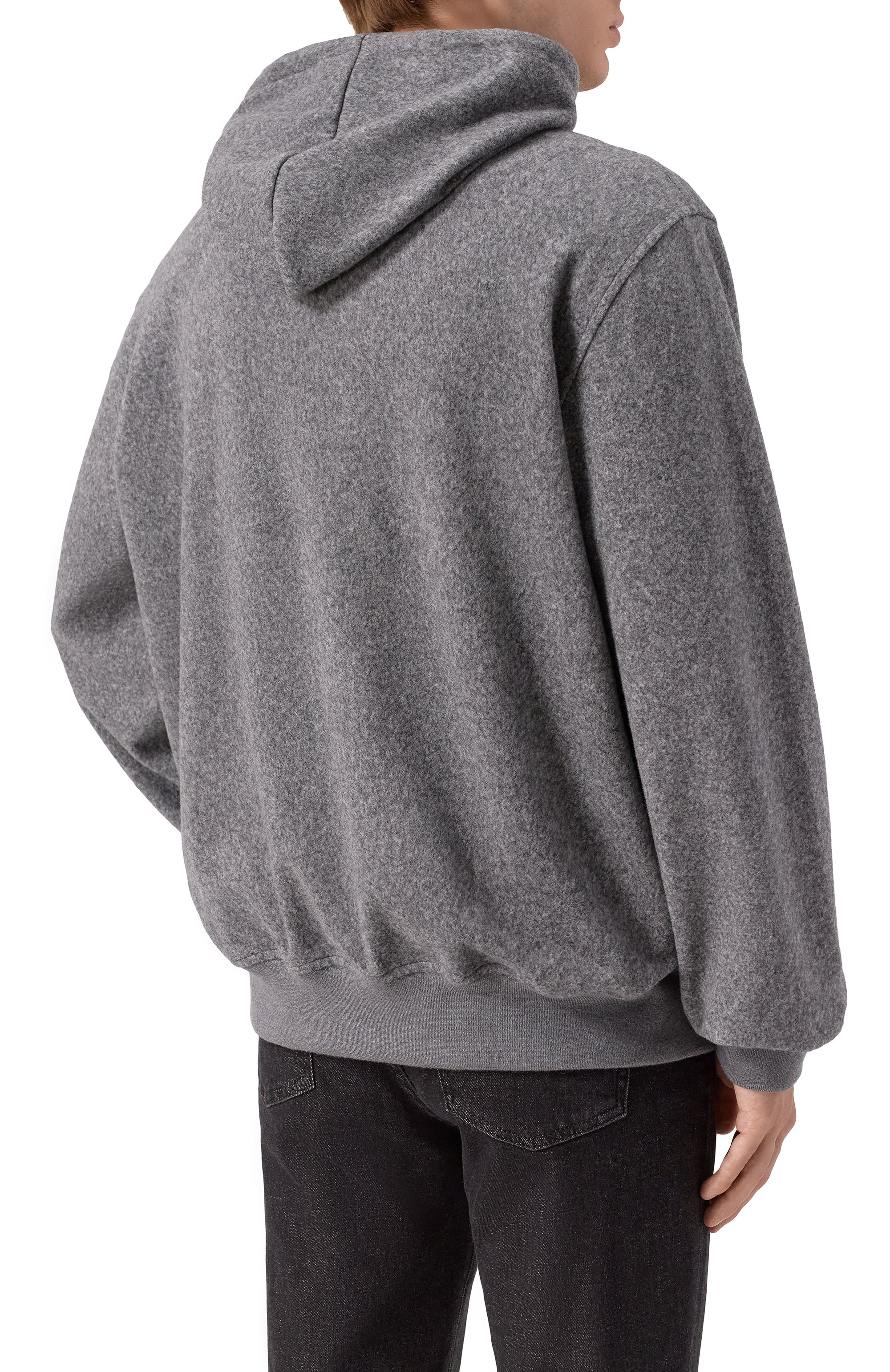 Толстовка из хлопка и шерсти CAPOBIANCO, арт. 19M409.FS00./60, фото 4