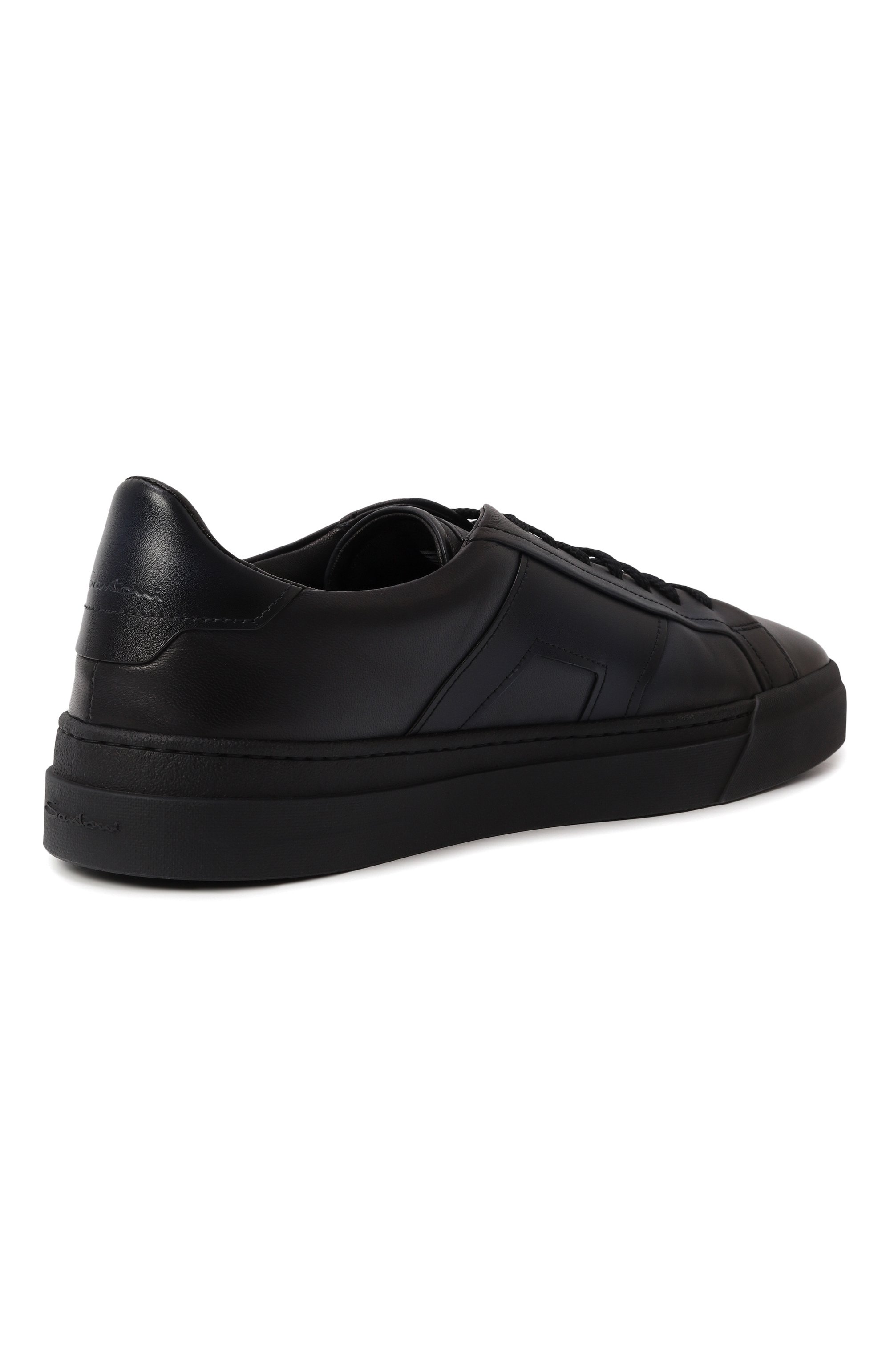 Кожаные кеды gloria SANTONI, арт. MBGG220180CNRG0N, фото 5