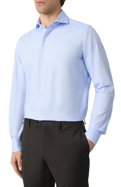 Хлопковая сорочка LUIGI BORRELLI, арт. PS10001/LUCIAN0/ST/EV1/PC, фото 3