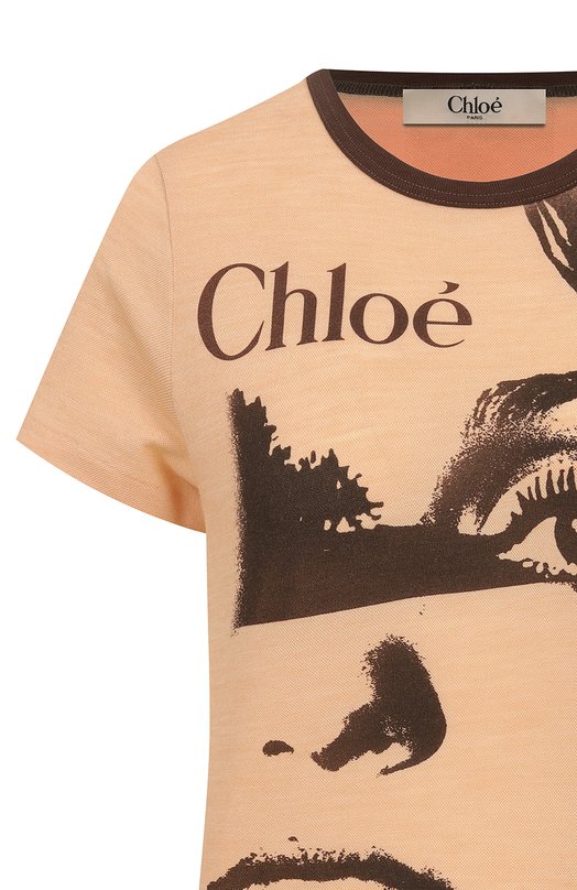 Футболка Chloé CH25UJH11189 Оранжевый  CH25UJH11189 Фото 6