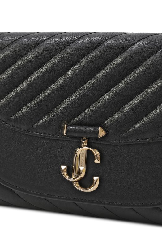 Клатч Curve Jimmy Choo AVN CURVE CLUTCH/HBU Чёрный  AVN CURVE CLUTCH/HBU Фото 3