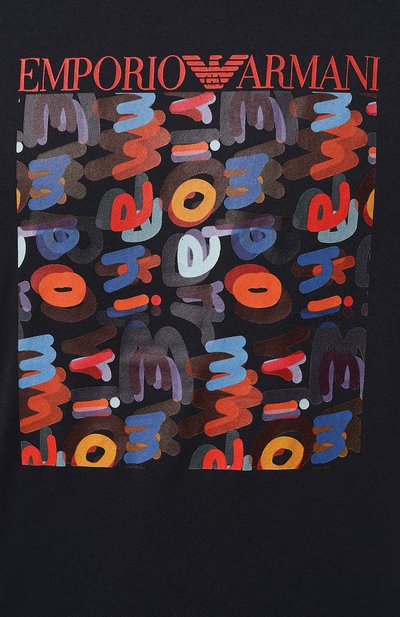 Хлопковая футболка EMPORIO ARMANI, арт. 211818/4R469, фото 5