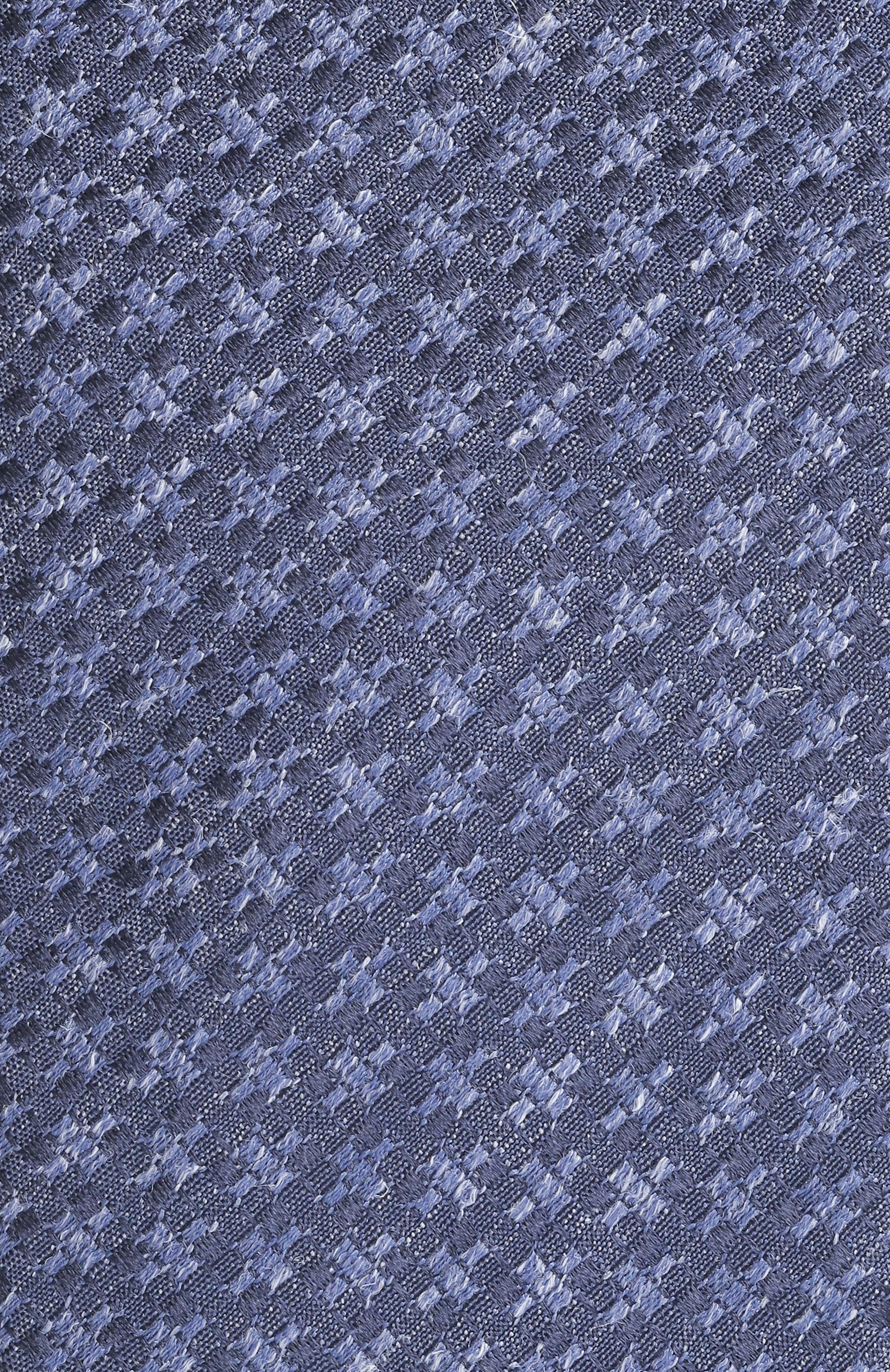 Галстук из шелка и льна CANALI, арт. 18/HJ04275, фото 4