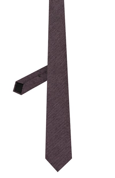 Галстук из хлопка и шелка VAN LAACK фиолетового цвета по цене 12050 руб., арт. LER0Y/K04117, фото 3 Галстук из хлопка и шелка VAN LAACK, арт. LER0Y/K04117, фото 3