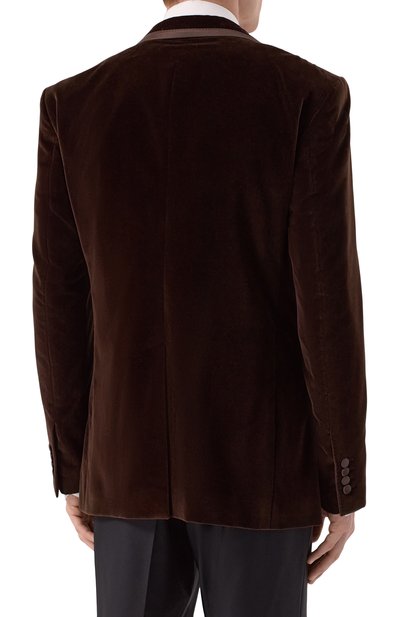 Бархатный пиджак DOLCE & GABBANA, арт. G2VP0T/FUVG7, фото 4