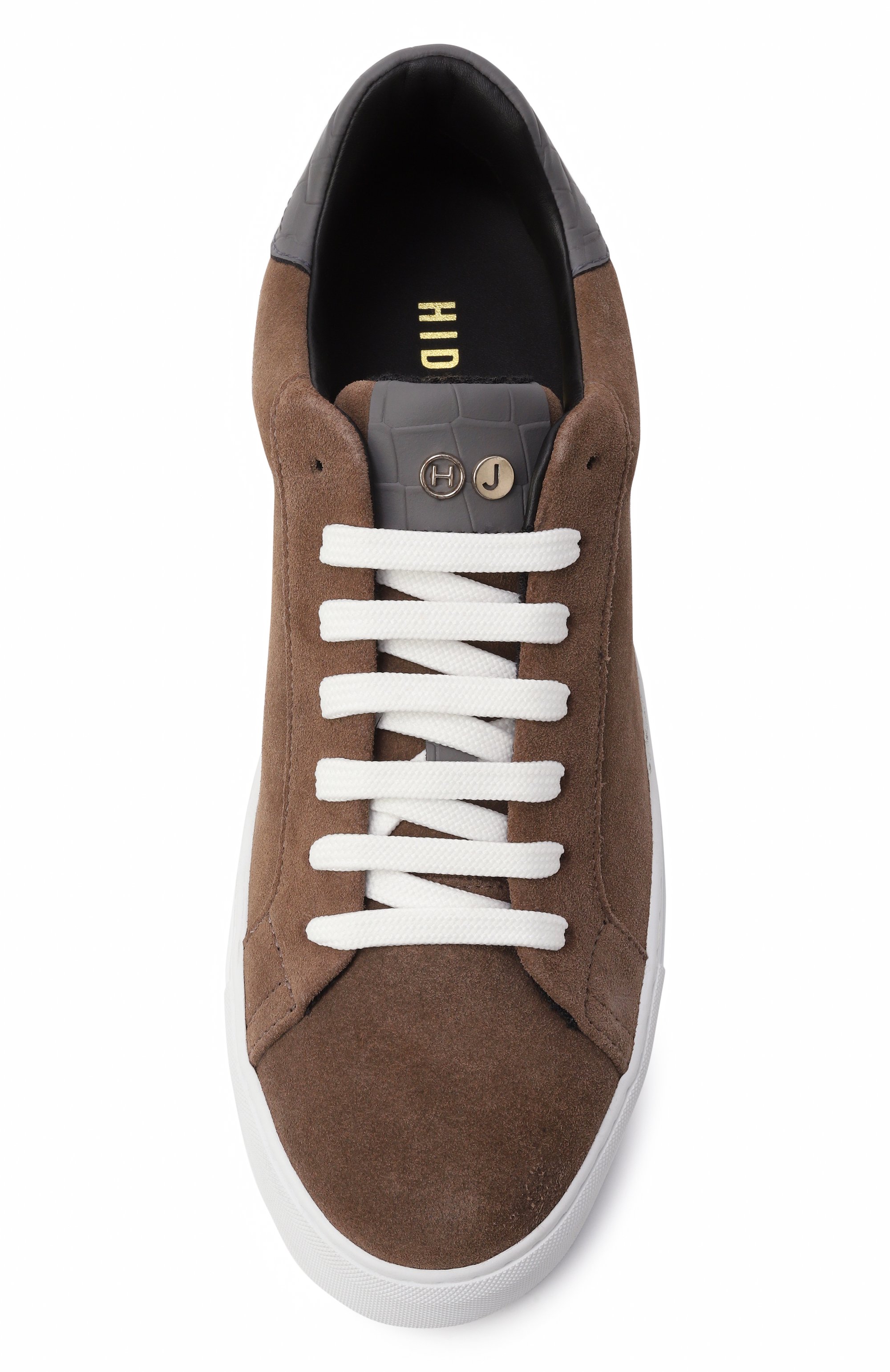 Замшевые кеды oil HIDE AND JACK, арт. E0ILLYBGWHT, фото 6