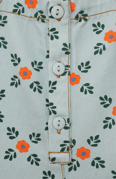 Джинсовый комбинезон TINYCOTTONS голубого цвета по цене 9750 руб., арт. SS23-176, фото 3 Джинсовый комбинезон TINYCOTTONS, арт. SS23-176, фото 3