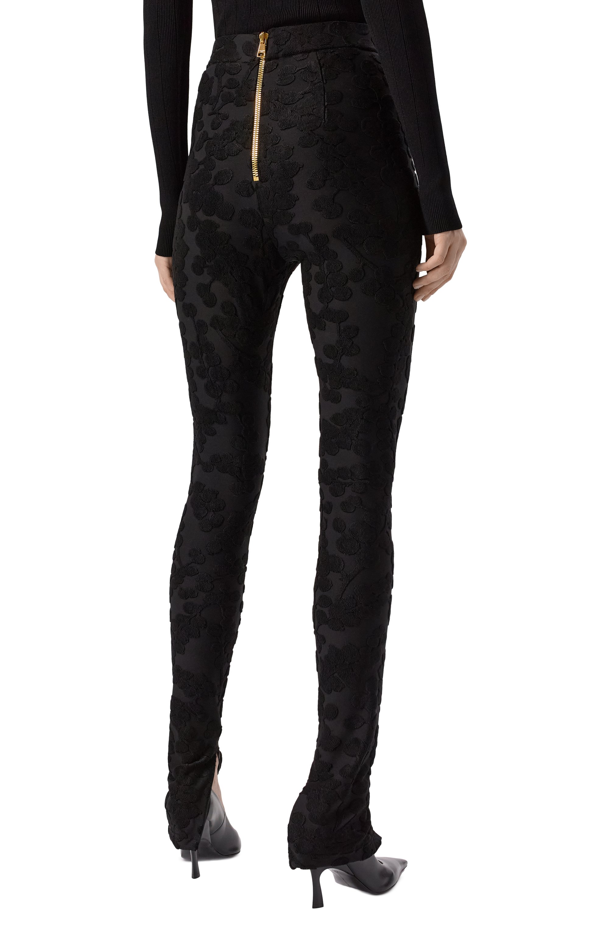 Легинсы из вискозы BALMAIN, арт. DF00C040/JJ39, фото 4