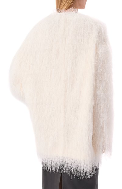 Полупальто LOULOU DE SAISON кремового цвета по цене 54550 руб., арт. FILIP0, фото 4 Полупальто LOULOU DE SAISON, арт. FILIP0, фото 4