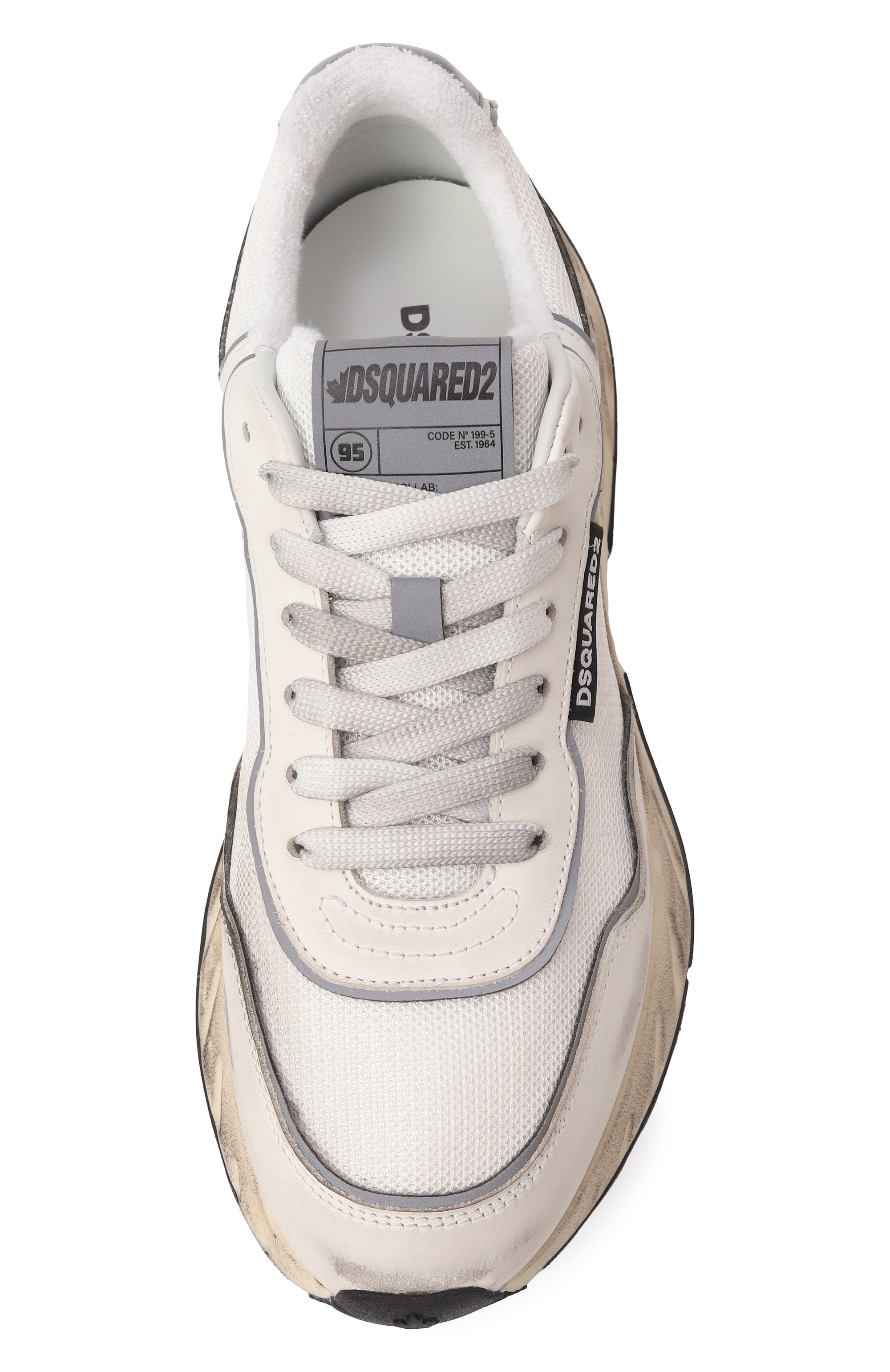 Комбиниров�анные кроссовки sprinter DSQUARED2, арт. SNW0281/Y7708184, фото 6