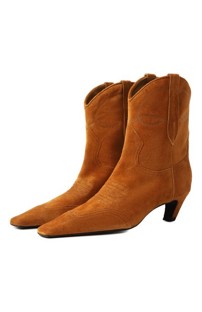 Женские замшевые казаки dallas 45 KHAITE, арт. F1010-726