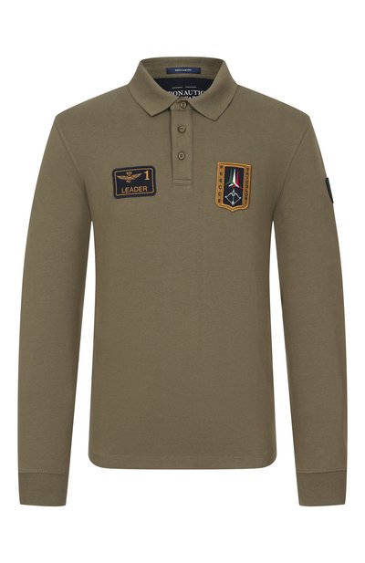 Мужское хлопковое поло AERONAUTICA MILITARE, арт. P01941U/J00703
