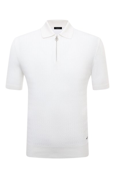 Мужская поло из шелка и хлопка STEFANO RICCI, арт. K818066P31/F24171