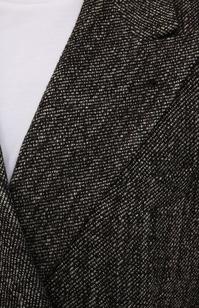 Шерстяной жакет DRIES VAN NOTEN серого цвета по цене 131000 руб., арт. 212-010428-3040, фото 5 Шерстяной жакет DRIES VAN NOTEN, арт. 212-010428-3040, фото 5