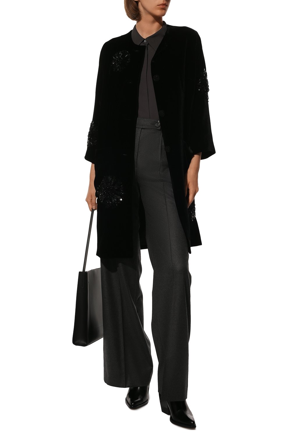 Шелковое пальто YANINA, арт. 0-1043, фото 2