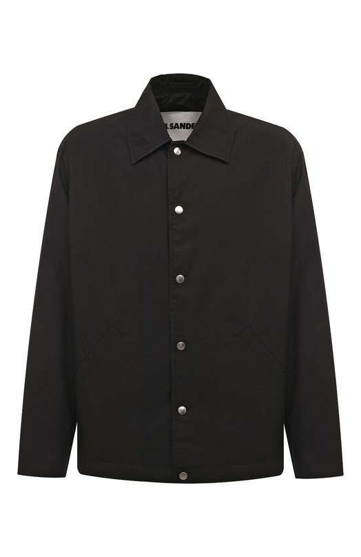 Хлопковая куртка Jil Sander J23BN0003-J45071 Чёрный J23BN0003-J45071