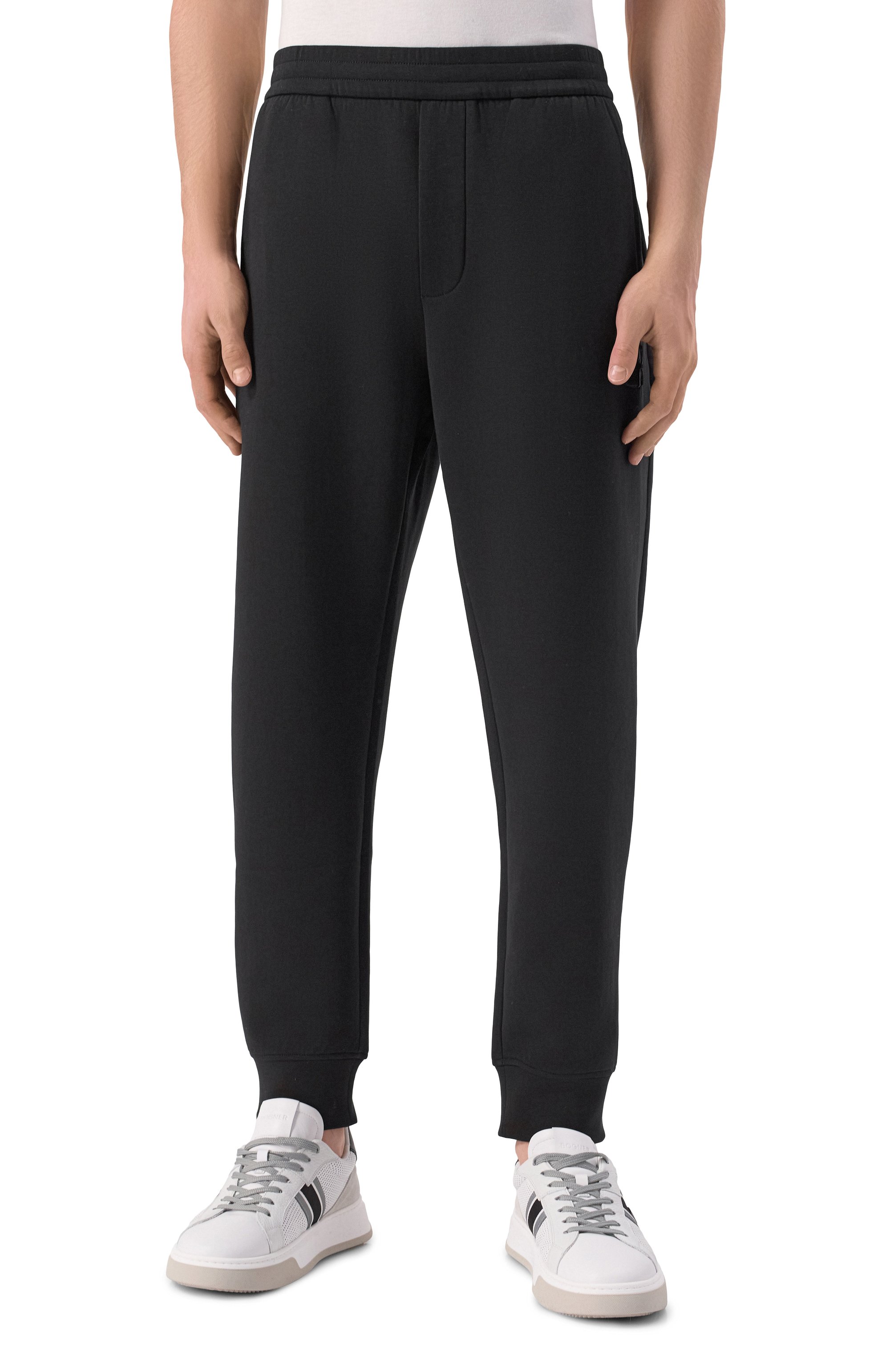 Хлопковые джоггеры EMPORIO ARMANI, арт. 8N1PT0/1JHSZ, фото 3