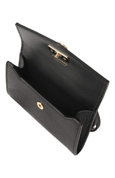 Кожаный футляр для кредитных карт FERRAGAMO, арт. 220979/785, фото 3