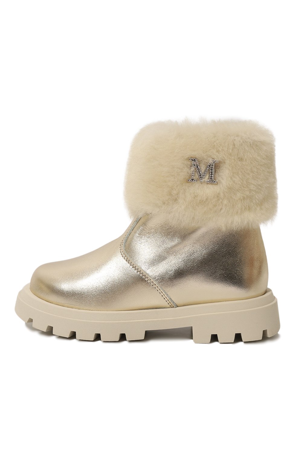 Кожаные полусапоги MONNALISA, арт. 83D005, фото 2