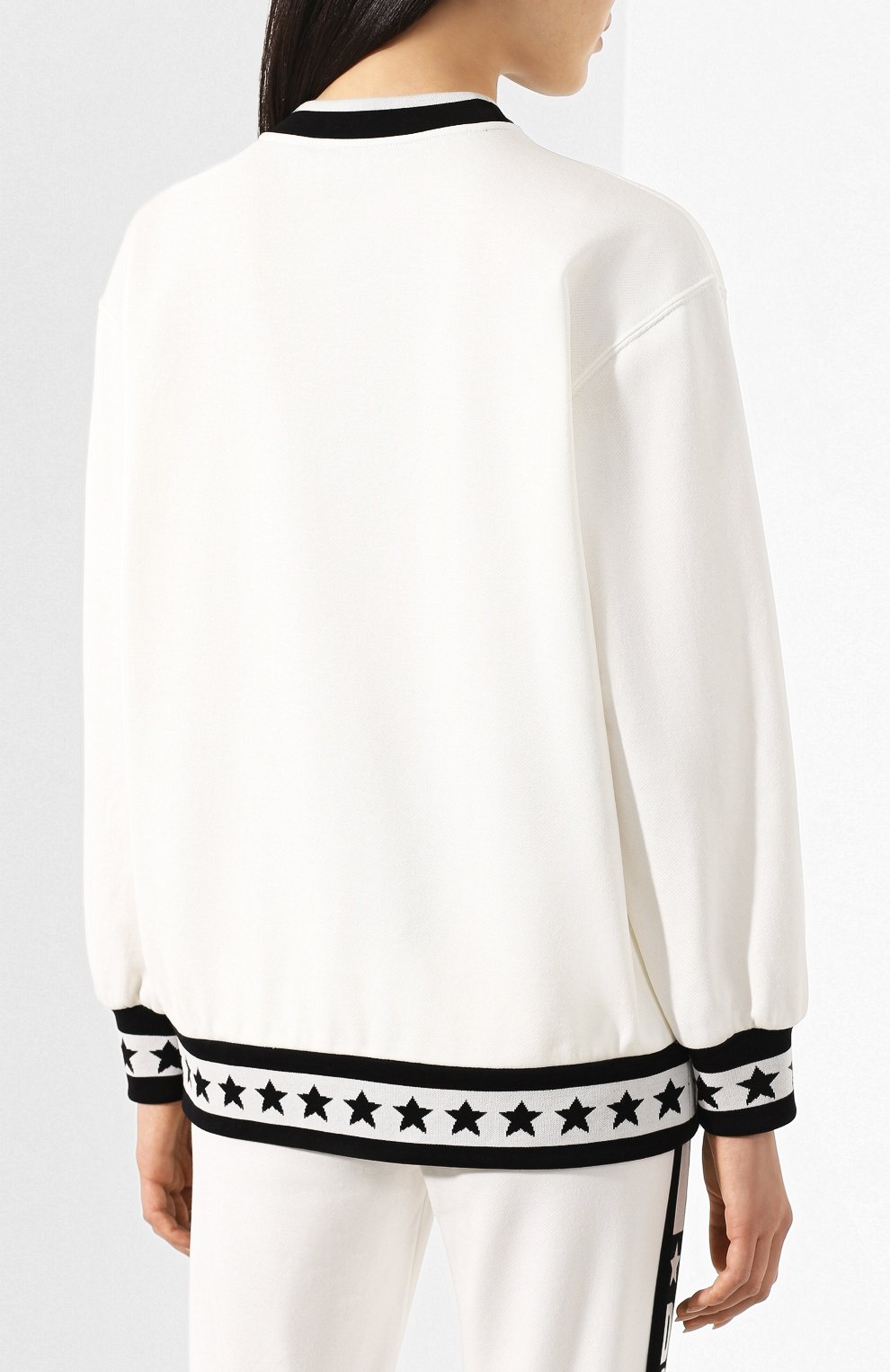 Хлопковый свитшот DOLCE & GABBANA, арт. F9G78T/HU7AL, фото 4