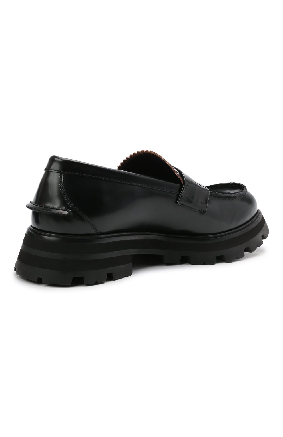 Кожаные пенни-лоферы ALEXANDER MCQUEEN, арт. 664618/WHZ80, фото 4