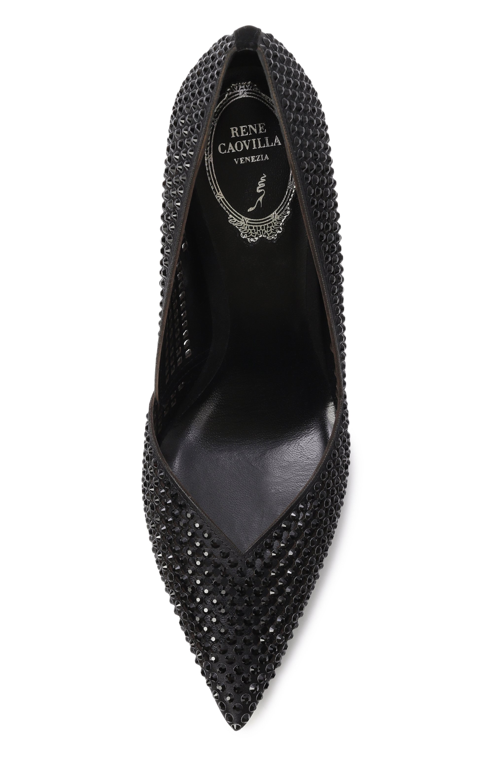 Текстильные туфли ginger 105 RENE CAOVILLA, арт. C11615-105/C001, фото 6