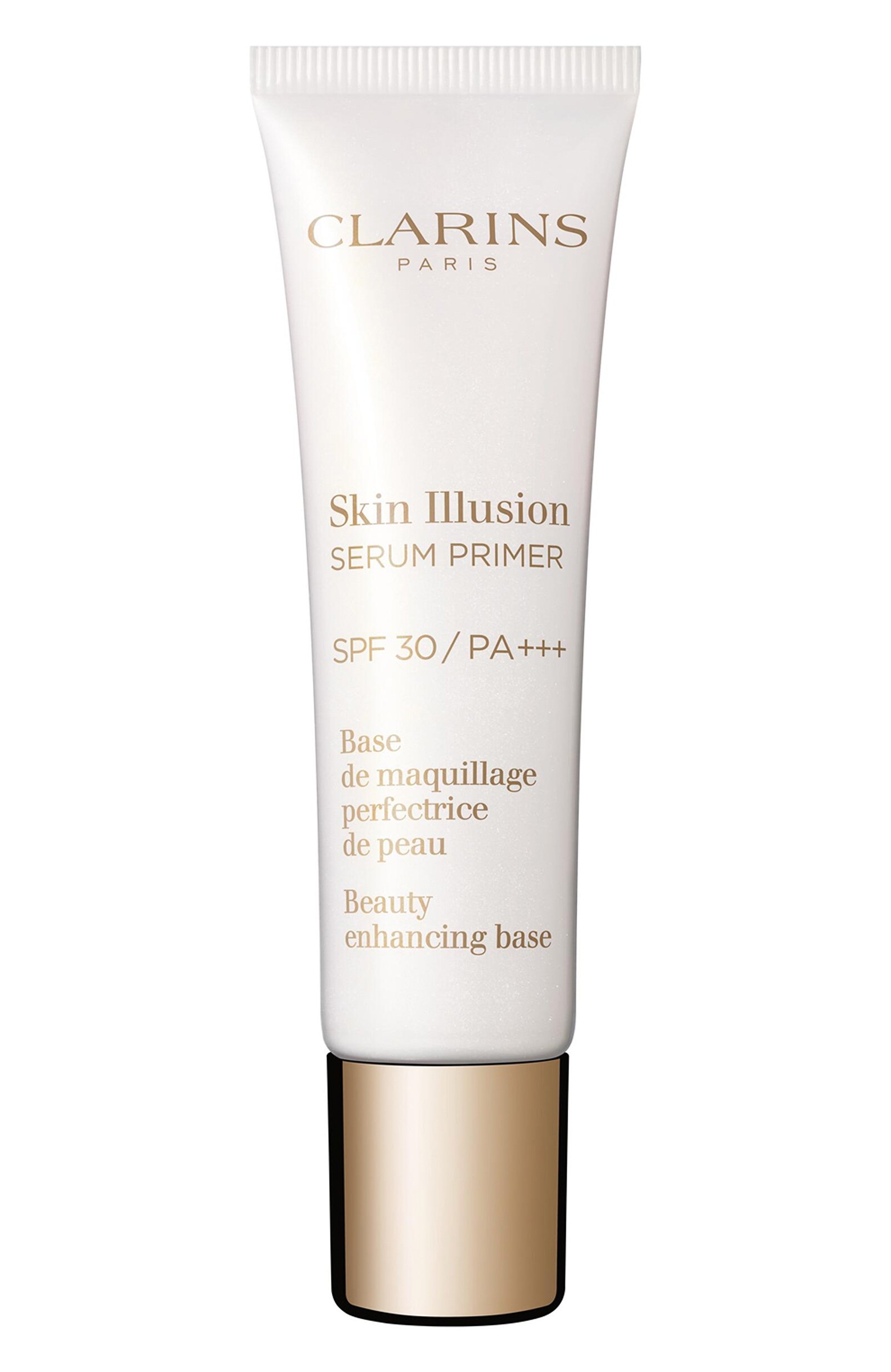Сыворотка-база для лица под макияж spf 30 skin illusion serum primer (30ml) CLARINS бесцветного цвета по цене 4600 руб., арт. 80131678, фото 1 Сыворотка-база для лица под макияж spf 30 skin illusion serum primer (30ml) CLARINS, арт. 80131678, фото 1