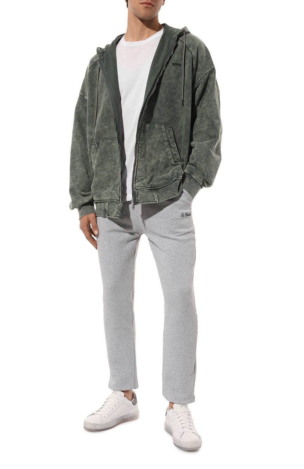 Хлопковые джоггеры MC2 SAINT BARTH, арт. STBM/B0LT/00409F, фото 2