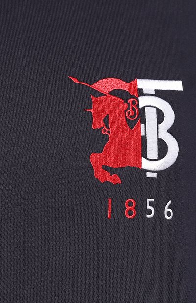 Хлопковый свитшот BURBERRY, арт. 8022310, фото 5