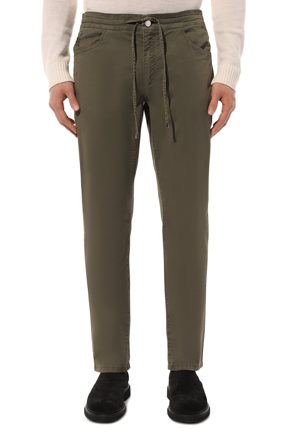 Хлопковые брюки ZILLI, арт. J5T001M0480VZM000, фото 3