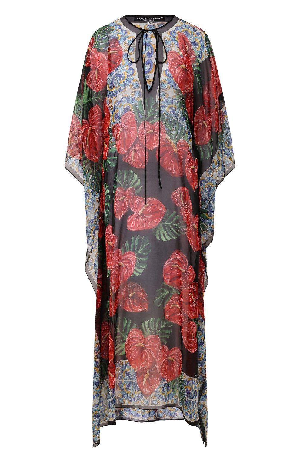 Шелковая туника DOLCE & GABBANA, арт. F6I8QT/FI1YR, фото 1