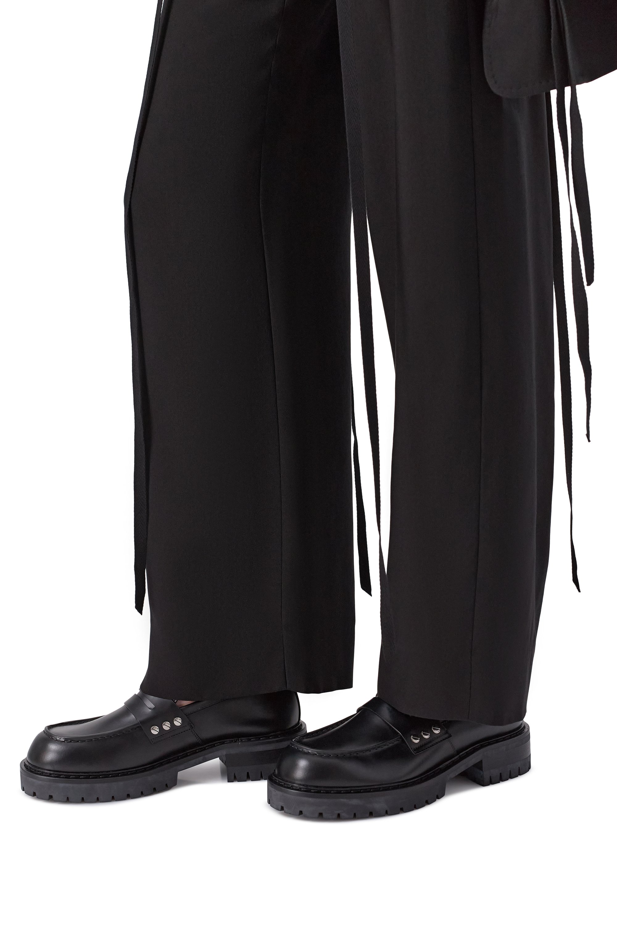 Кожаные пенни-лоферы baldur ANN DEMEULEMEESTER, арт. B0013304/LT178, фото 2