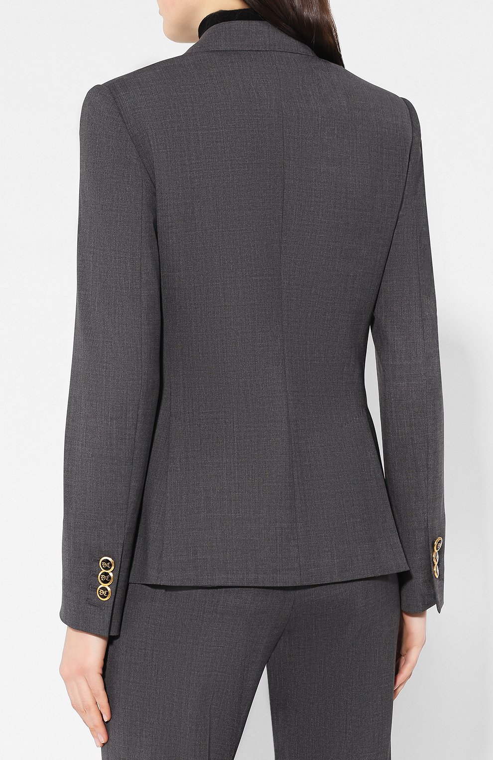 Шерстяной костюм DSQUARED2 серого цвета по цене 135500 руб., арт. S75FT0142/S40320, фото 3 Шерстяной костюм DSQUARED2, арт. S75FT0142/S40320, фото 3